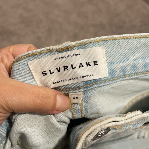 SLVRLAKE Indiana Super High Waist Flare Jeans size 29 - Picture 10 of 13